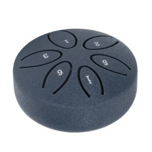 Steel Tongue Drum - 6 tone - 10CM Gray