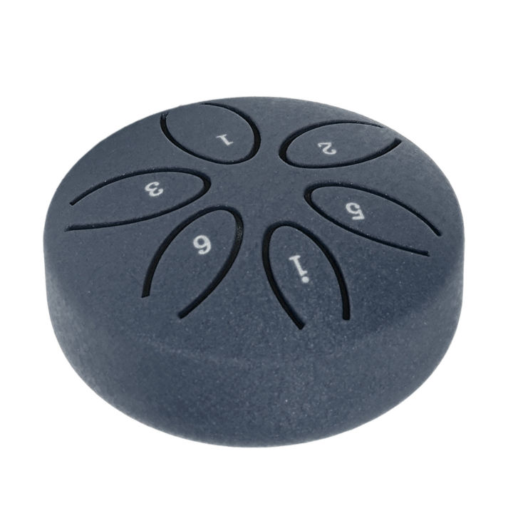 Steel Tongue Drum - 6 tone - 10CM Gray